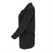Camisa femenina con cuello en V Uniform Works negra