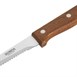 Cuchillo chuletero Olympia mango de madera 215mm
