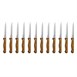 Cuchillo chuletero Olympia mango de madera 215mm