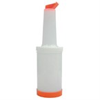 Dosificador de bebidas Vogue 1L Naranja