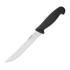 Cuchillo multiusos con hoja festoneado Hygiplas 12,5cm negro