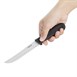 Cuchillo multiusos con hoja festoneado Hygiplas 12,5cm negro