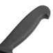 Cuchillo multiusos con hoja festoneado Hygiplas 12,5cm negro
