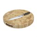 Tabla de cortar de madera redonda Vogue