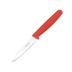 Cuchillo pelador Hygiplas 7,5cm rojo