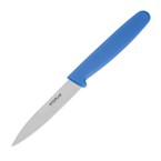 Cuchillo pelador Hygiplas 7,5cm azul