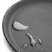 Bandeja de plástico redonda antideslizante Kristallon 280mm