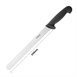Cuchillo rebanador con hoja dentada Hygiplas 25,5cm negro
