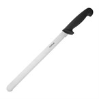 Cuchillo rebanador con hoja dentada Hygiplas 30,5cm negro