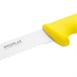 Cuchillo rebanador con hoja dentada Hygiplas 25,5cm amarillo