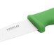 Cuchillo para vegetales con hoja dentada Hygiplas 10cm verde