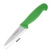 Cuchillo pelador Hygiplas 9cm verde