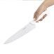Cuchillo de cocina Hygiplas 25,5cm blanco