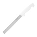 Cuchillo de pan Hygiplas 20,5cm blanco