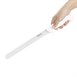 Cuchillo rebanador con hoja dentada Hygiplas 25,5cm blanco