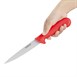 Cuchillo de filetear Hygiplas 15cm rojo