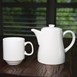 Tazas apilables blancas 284ml Olympia