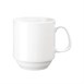Tazas apilables blancas 284ml Olympia