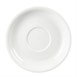 Platos de taza de capuchino blancos 160mm Olympia