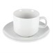 Tazas de té apilables blancas 210ml Olympia