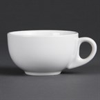 Tazas de capuchino blancas 200ml Olympia