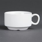 Taza espresso apilable blanca Olympia