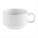 Taza espresso apilable blanca Olympia