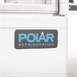Refrigerador expositor puerta curva 86L Polar Serie C