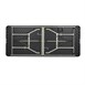 Mesa multiusos plegable al centro Bolero 183cm negra