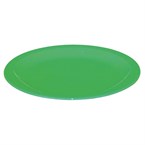 Platos policarbonato Kristallon 230mm verdes