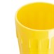 Vasos bajos policarbonato Kristallon 260ml amarillos