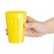 Vasos bajos policarbonato Kristallon 260ml amarillos