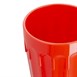 Vasos bajos policarbonato Kristallon 260ml rojos