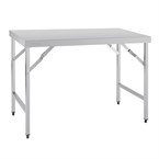Mesa plegable acero inox Vogue 1200mm