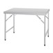 Mesa plegable acero inox Vogue 1200mm