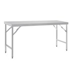 Mesas plegables acero inox Vogue