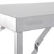 Mesas plegables acero inox Vogue
