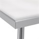 Mesa de acero inox con tabla de corte Vogue 900mm