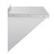 Estante microondas de acero Inox Vogue