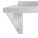 Estante microondas de acero Inox Vogue