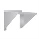 Estante microondas de acero Inox Vogue