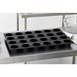 Molde de pastelería antiadherente de silicona 24 muffins Pavoflex