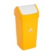 Cubo con tapa giratoria SYR amarillo