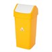 Cubo con tapa giratoria SYR amarillo