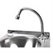 Lavabo accionado con la rodilla Basix