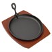 Parrilla de mesa de hierro fundido 220mm Olympia