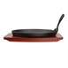 Parrilla de mesa de hierro fundido 220mm Olympia