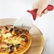 Cortador de rueda para pizza rojo Vogue
