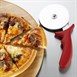 Cortador de rueda para pizza rojo Vogue
