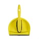 Juego de recogedor y escoba blando Jantex amarillo